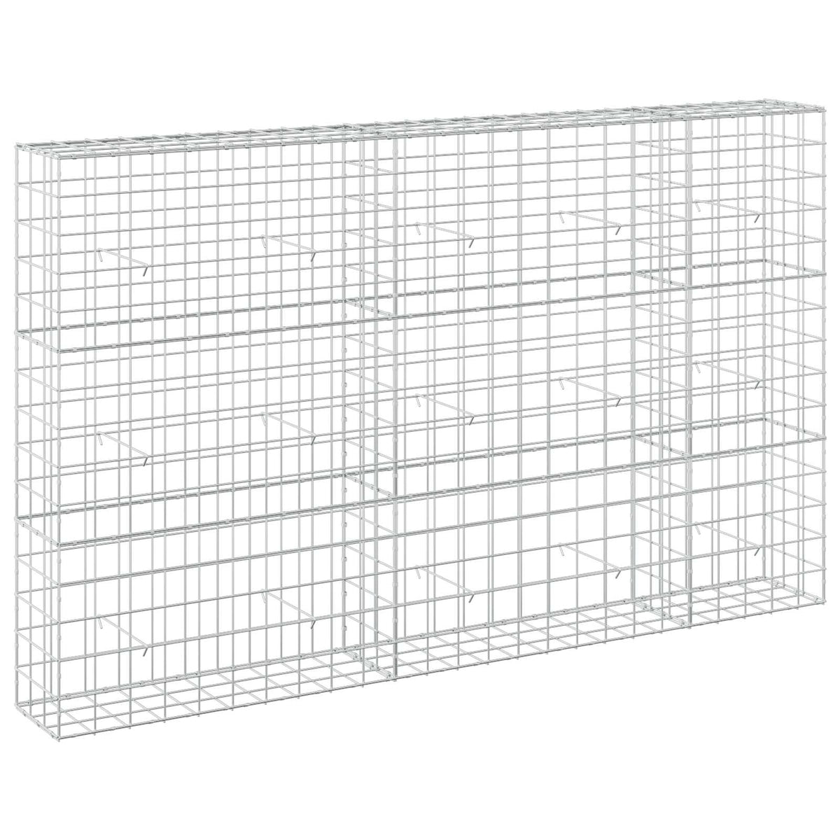 Gabion s žicom debljine 3,5 mm i mrežom 10x10 cm 250x30x150 cm