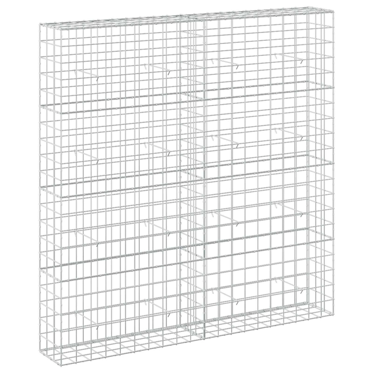 Gabion s žicom debljine 3,5 mm i mrežom 10x10 cm 200x30x200 cm