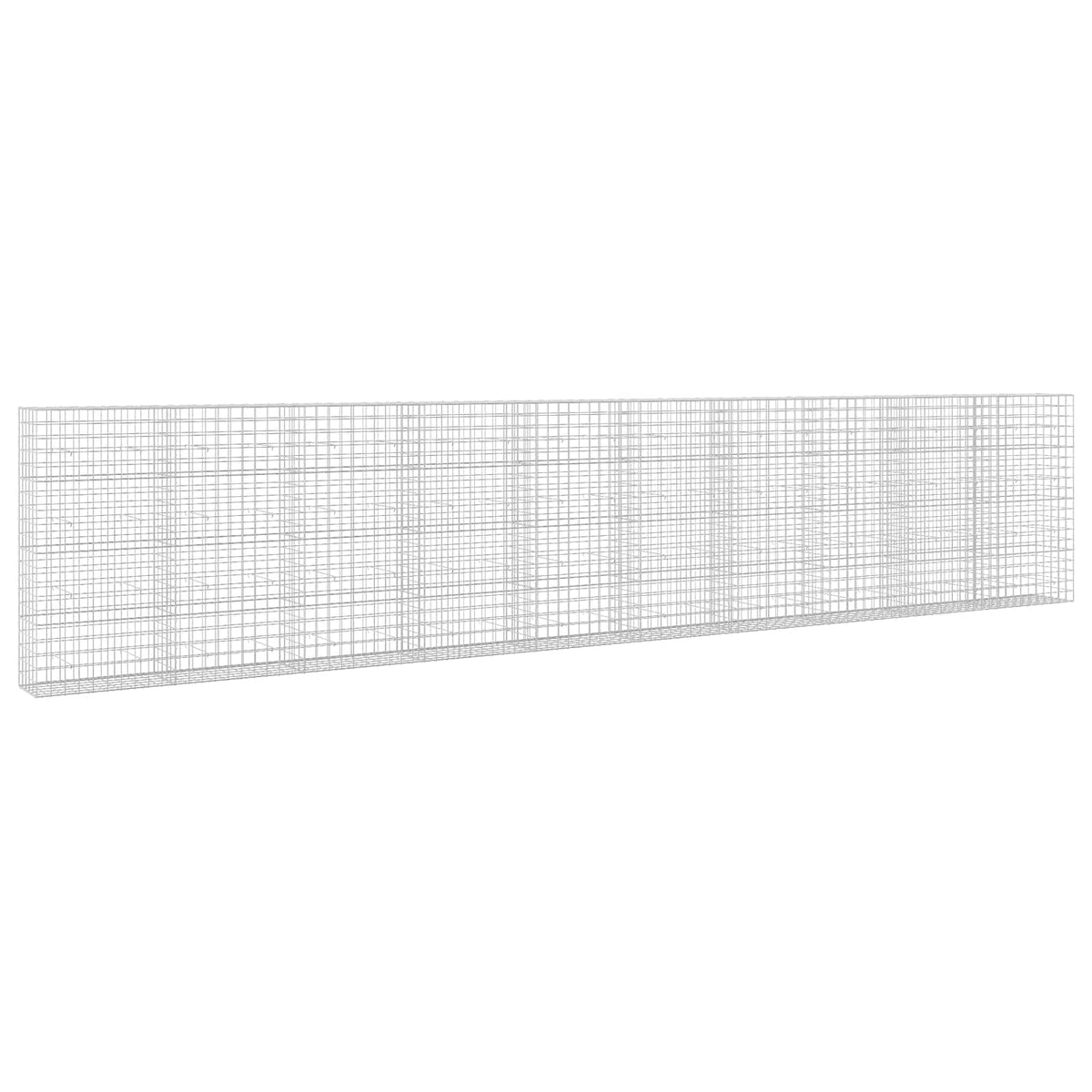 Gabion s žicom debljine 3,5 mm i mrežom 10x10 cm 1000x50x200 cm