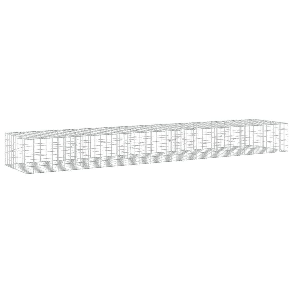 Gabion s žicom debljine 3,5 mm i mrežom 10x10 cm 500x100x50 cm