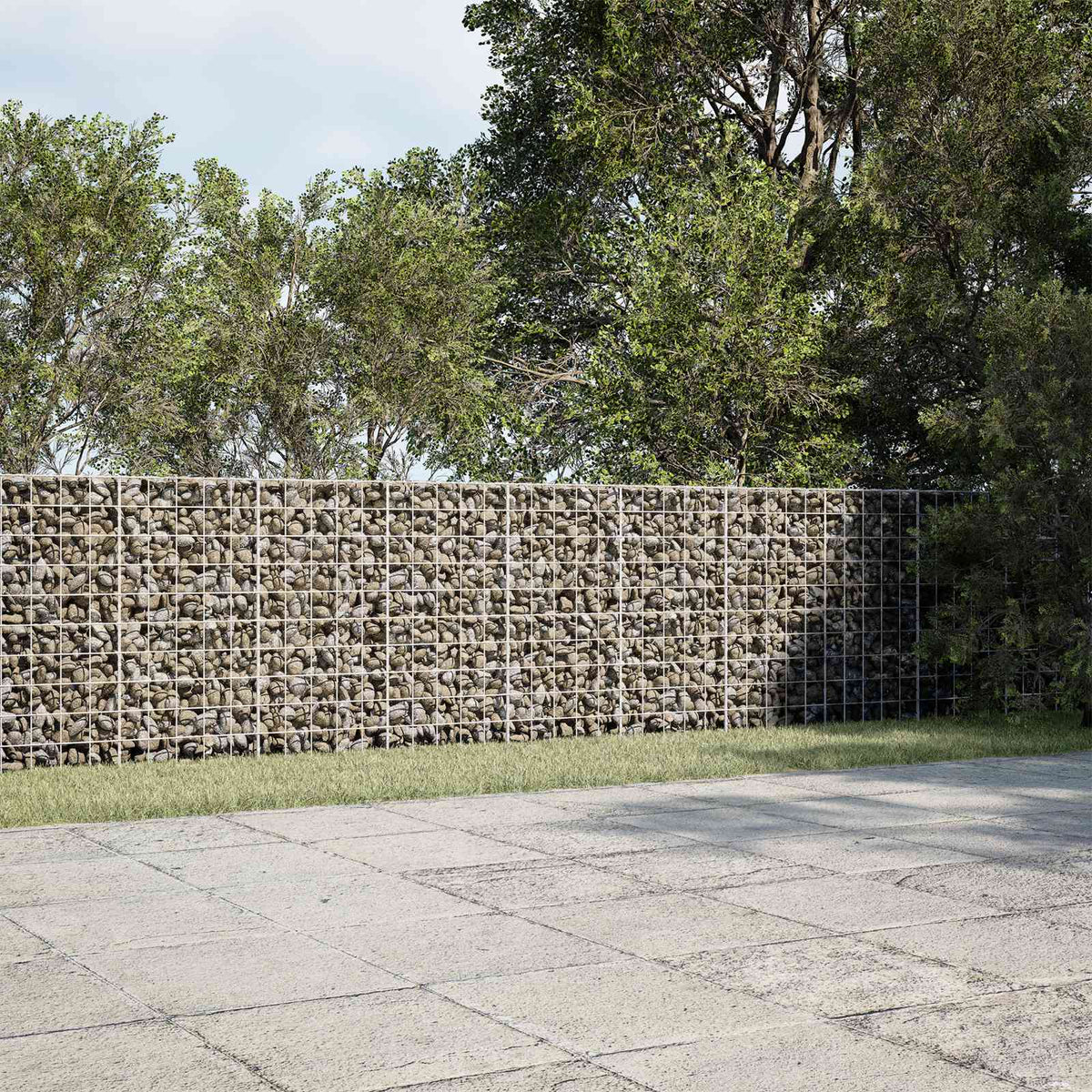 Gabion s žicom debljine 3,5 mm i mrežom 10x10 cm 850x100x100 cm