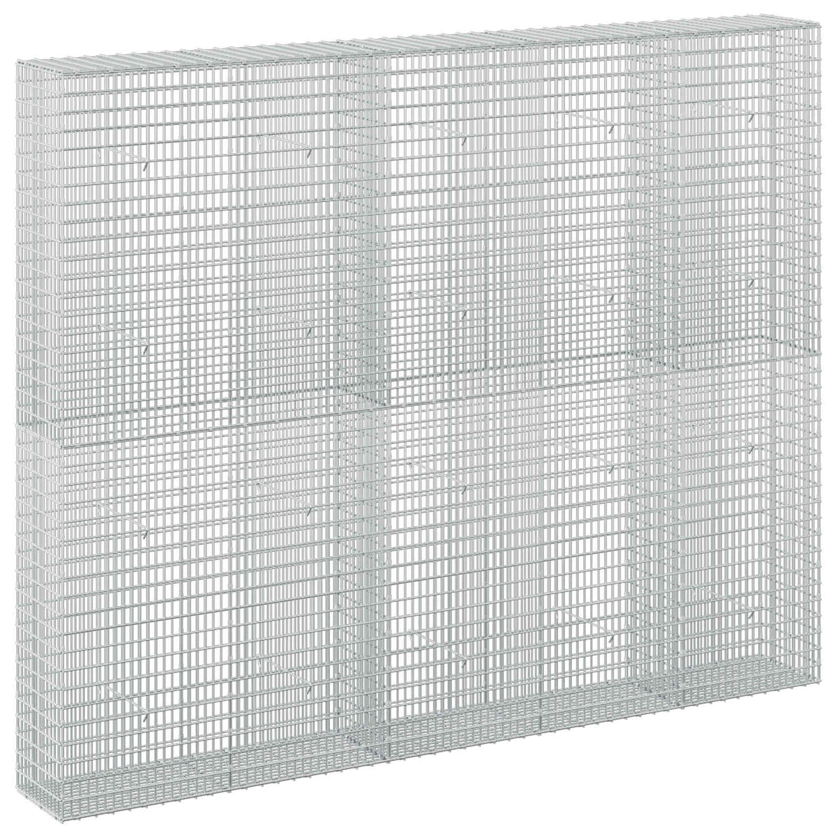 Gabion s žicom debljine 5 mm i mrežom 5x2,5 cm 250x30x200 cm