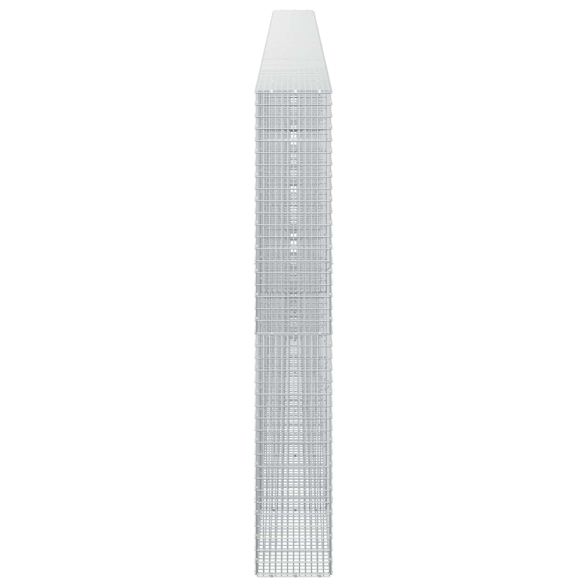 Gabion s žicom debljine 5 mm i mrežom 5x2,5 cm 800x30x200 cm