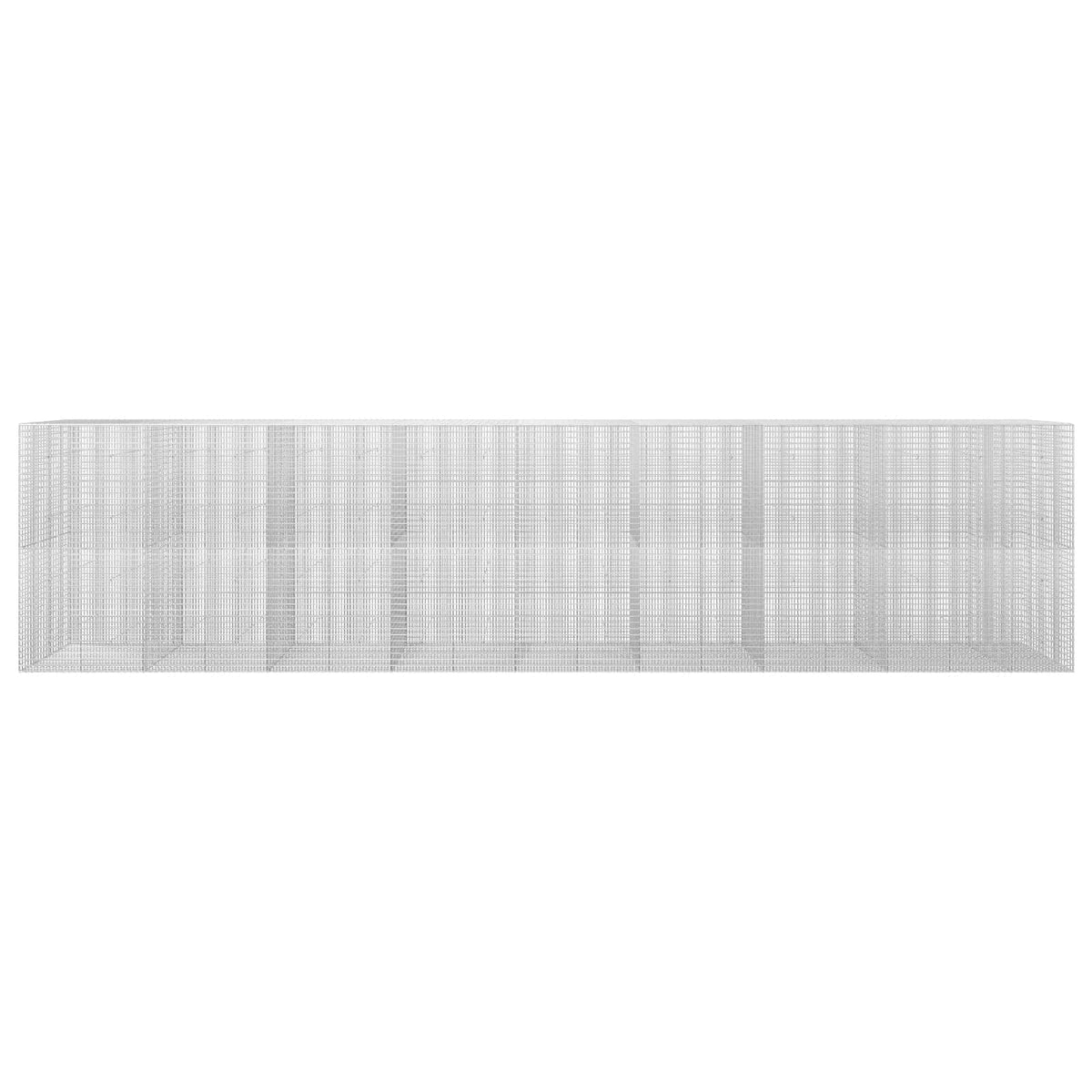 Gabion s žicom debljine 5 mm i mrežom 5x2,5 cm 850x50x200 cm