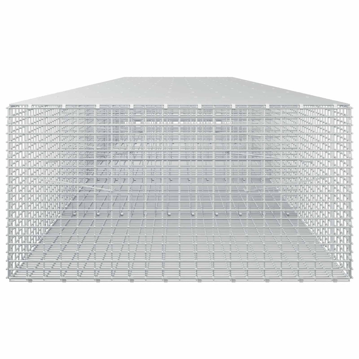 Gabion s žicom debljine 5 mm i mrežom 5x2,5 cm 500x100x50 cm