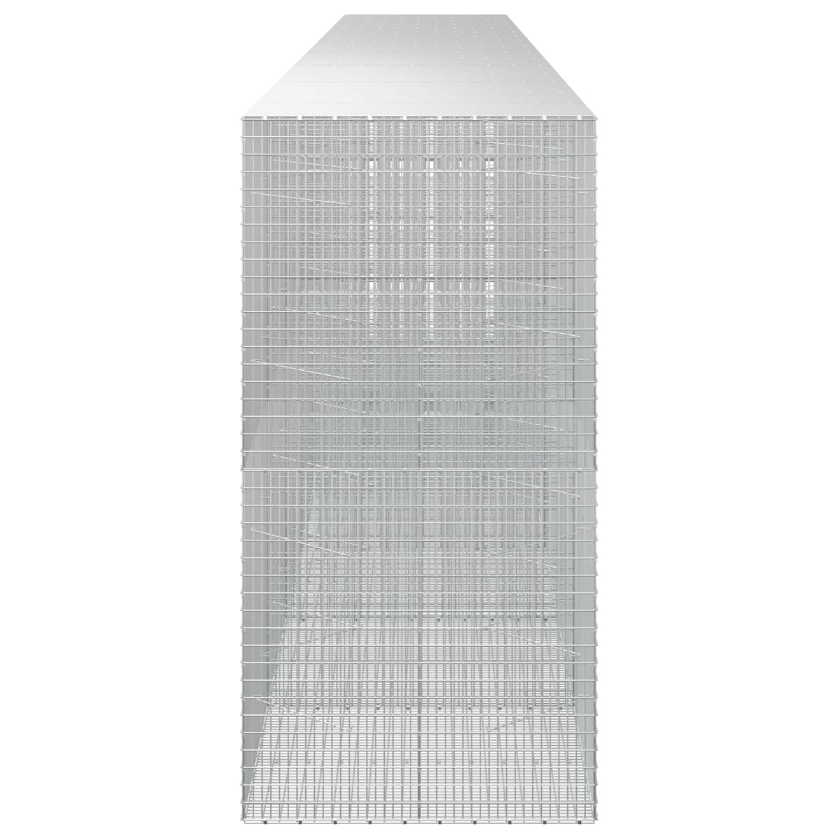 Gabion s žicom debljine 5 mm i mrežom 5x2,5 cm 800x100x200 cm