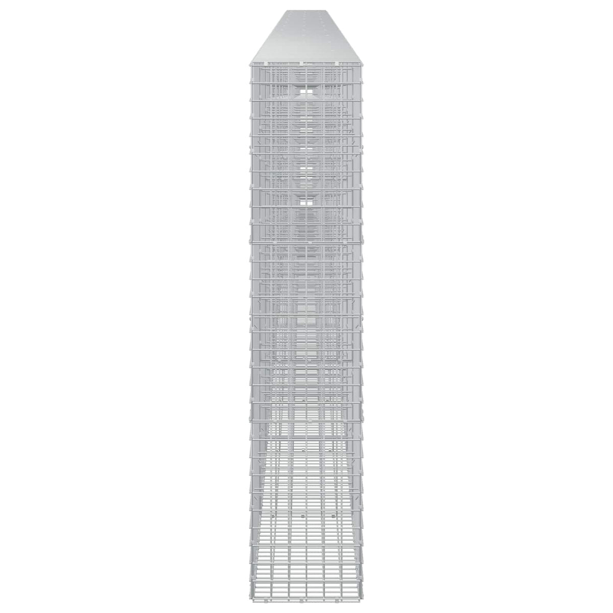 Gabion s 5 mm žicom i mrežom 5x5 cm 1100x30x150 cm