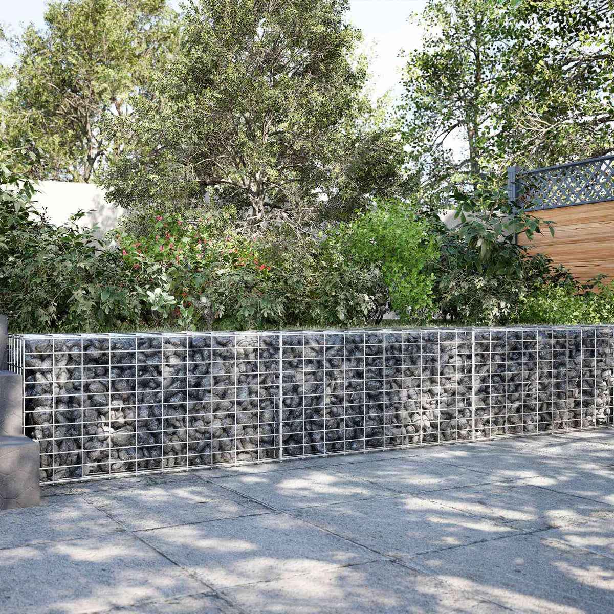 Gabion s žicom debljine 5 mm i mrežom 5x10 cm