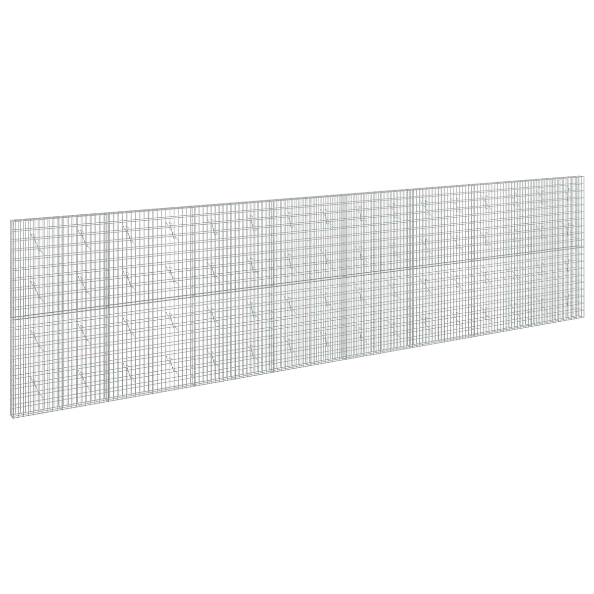 Gabion s žicom debljine 5 mm i mrežom 5x10 cm 800x10x200 cm