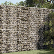 Gabion s žicom debljine 5 mm i mrežom 5x10 cm 100x20x200 cm