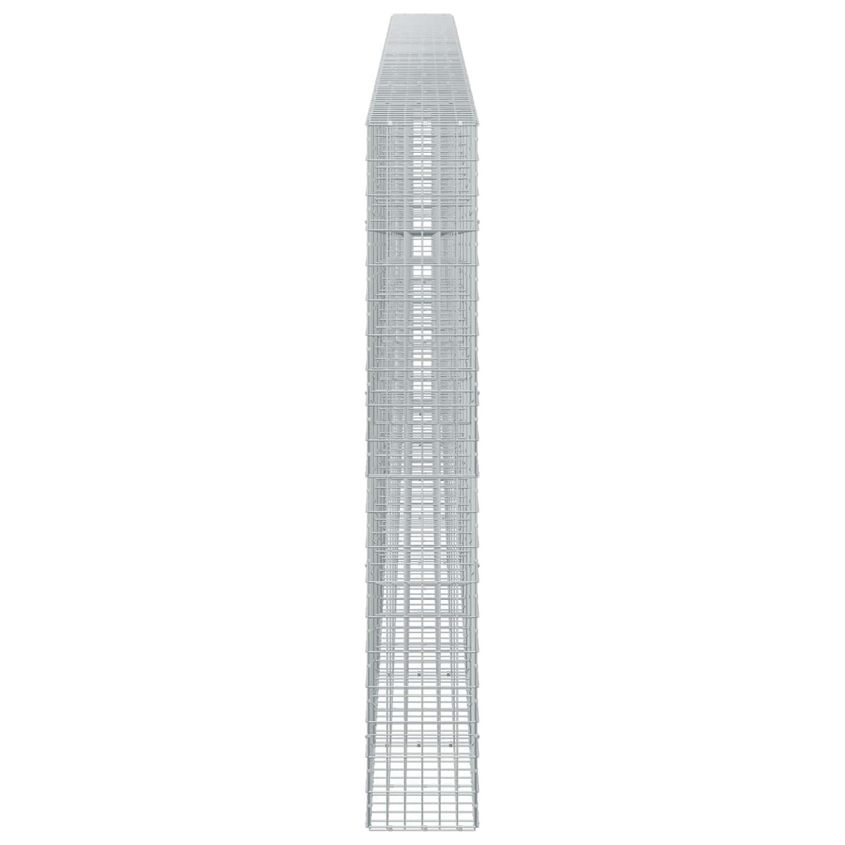 Gabion s žicom debljine 5 mm i mrežom 5x10 cm 850x30x200 cm