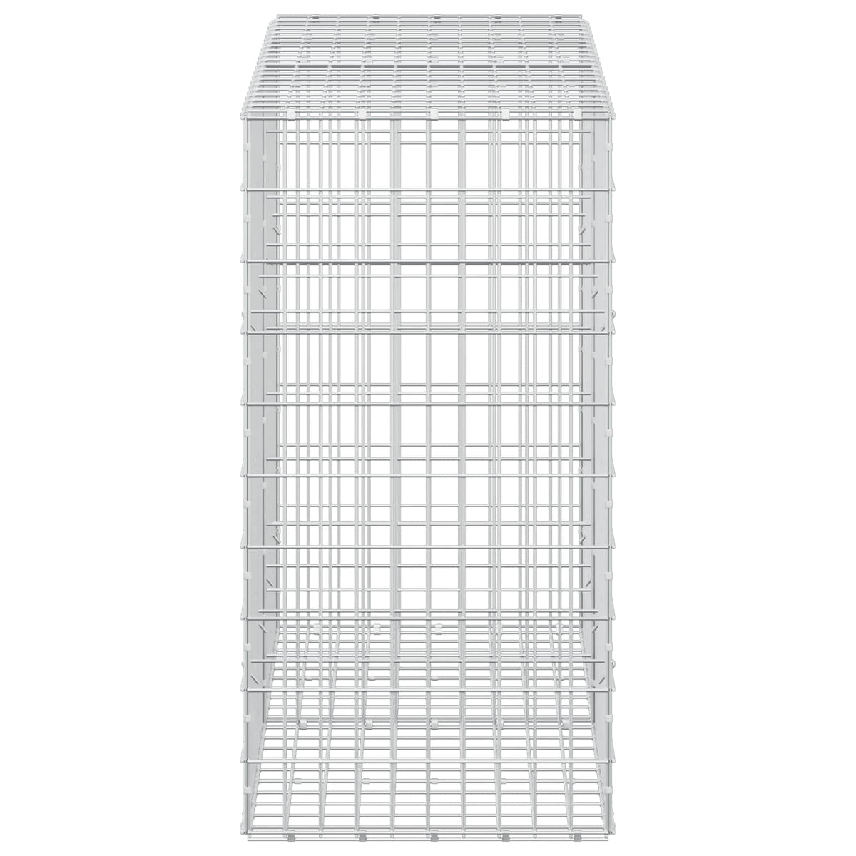 Gabion s žicom debljine 5 mm i mrežom 5x10 cm 200x50x100 cm
