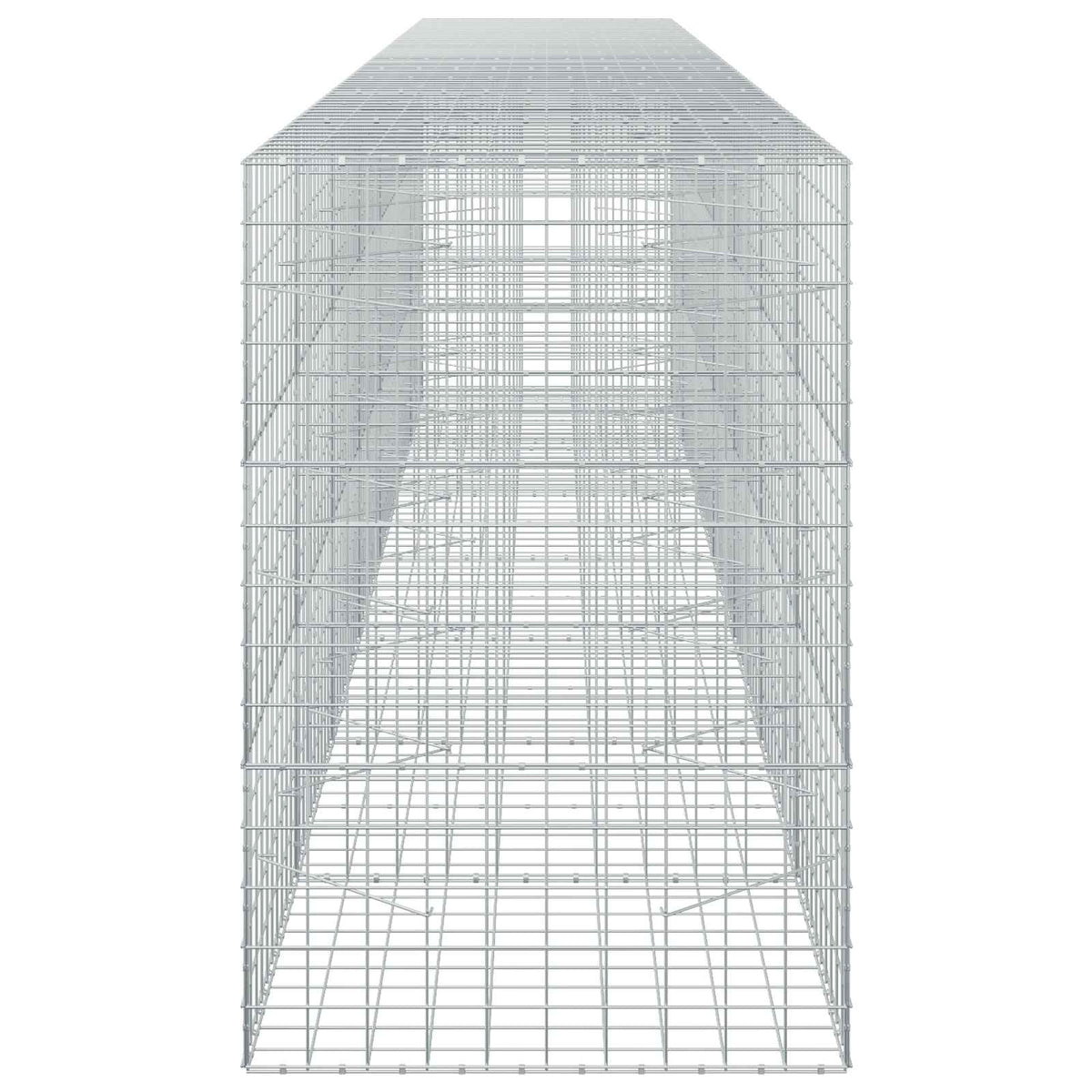 Gabion s žicom debljine 5 mm i mrežom 10x10 cm 700x100x150 cm