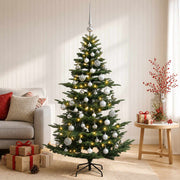 Umjetno božićno drvce s kuglicom 150 cm 150 LED lampica