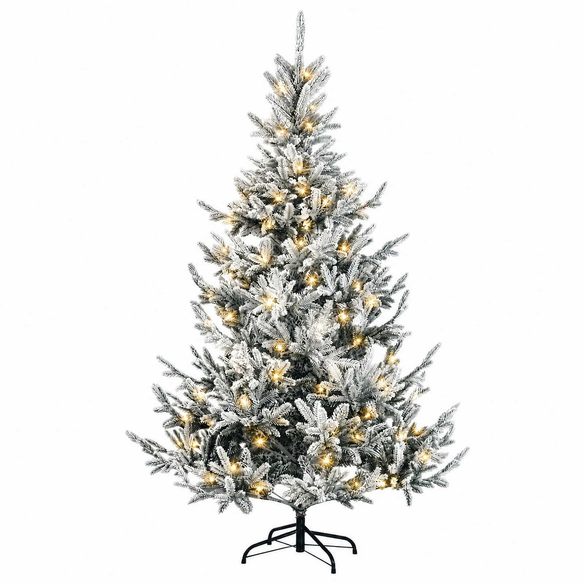 Umjetno božićno drvce s nogom 240 cm 300 LED lampica