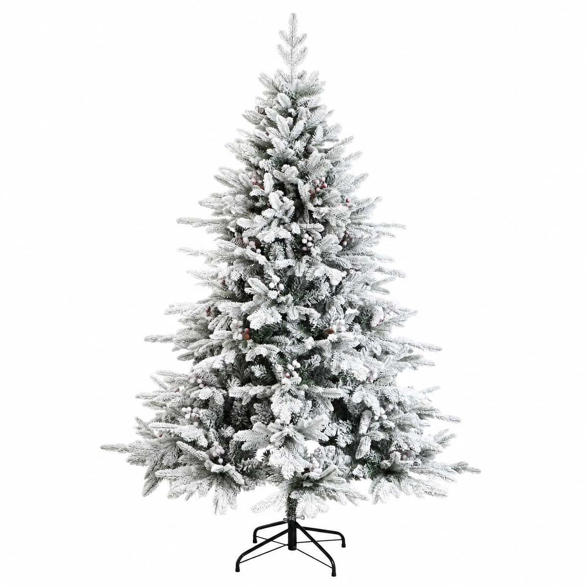 Umjetno božićno drvce s kuglicom 180 cm 300 LED lampica