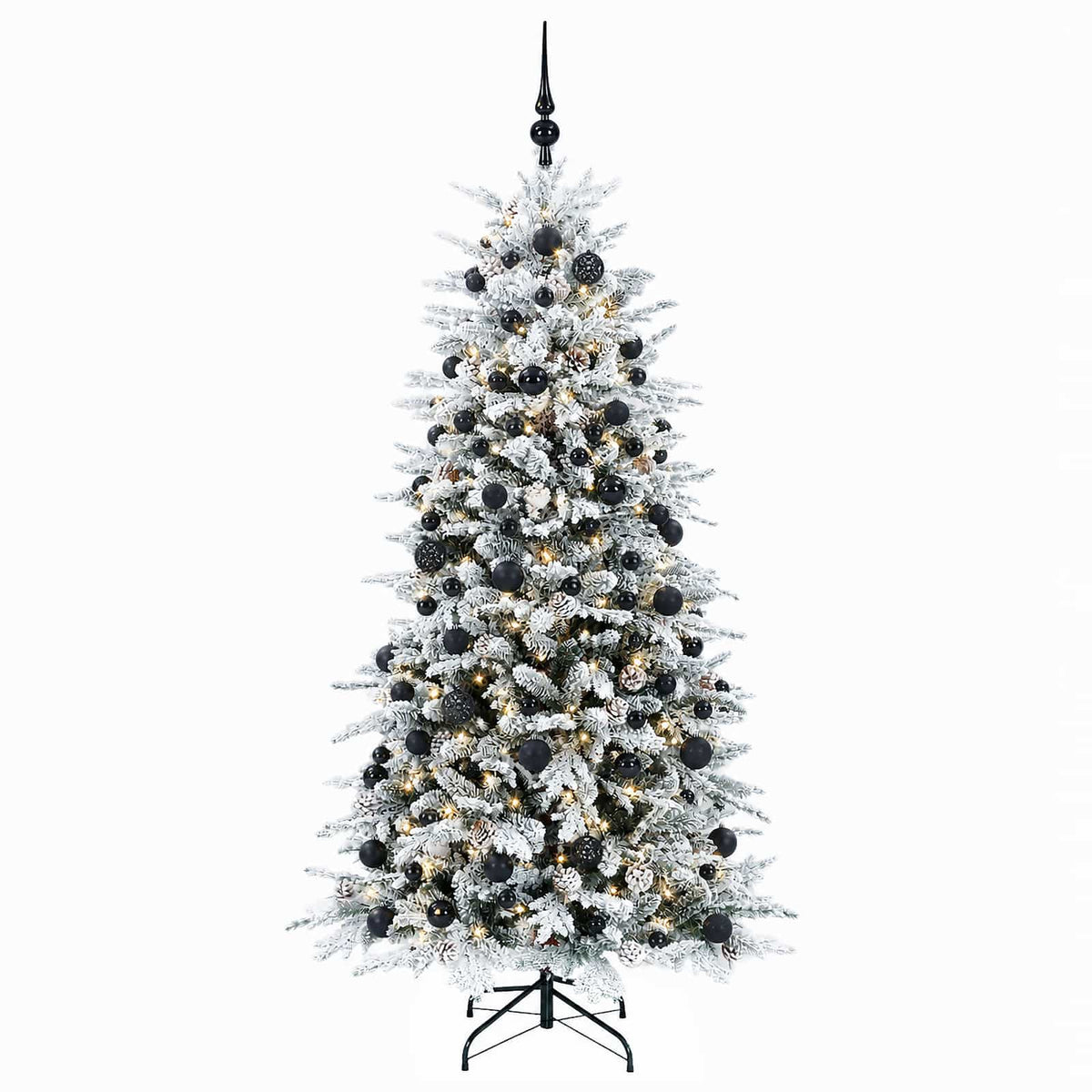 Umjetno božićno drvce s kuglicom 240 cm 300 LED lampica