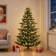Umjetno božićno drvce s kuglicom 240 cm 300 LED lampica