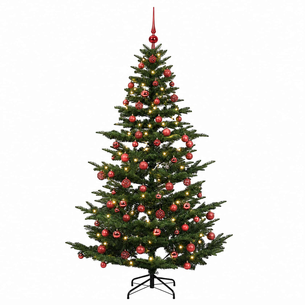 Umjetno božićno drvce s kuglicom 240 cm 300 LED lampica