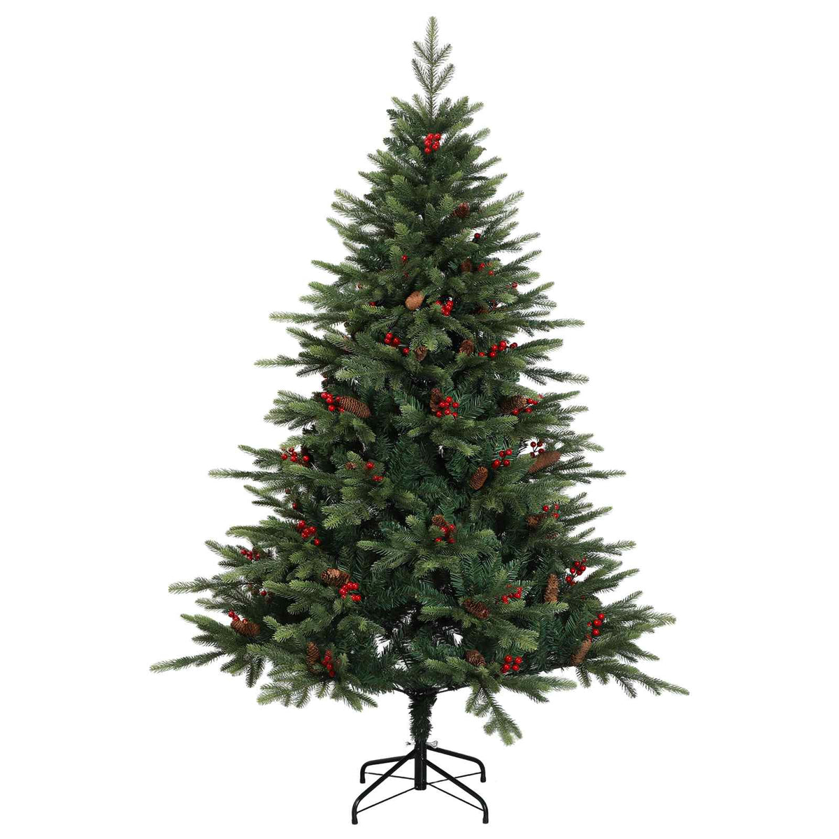 Umjetno božićno drvce s kuglicom 240 cm 300 LED lampica