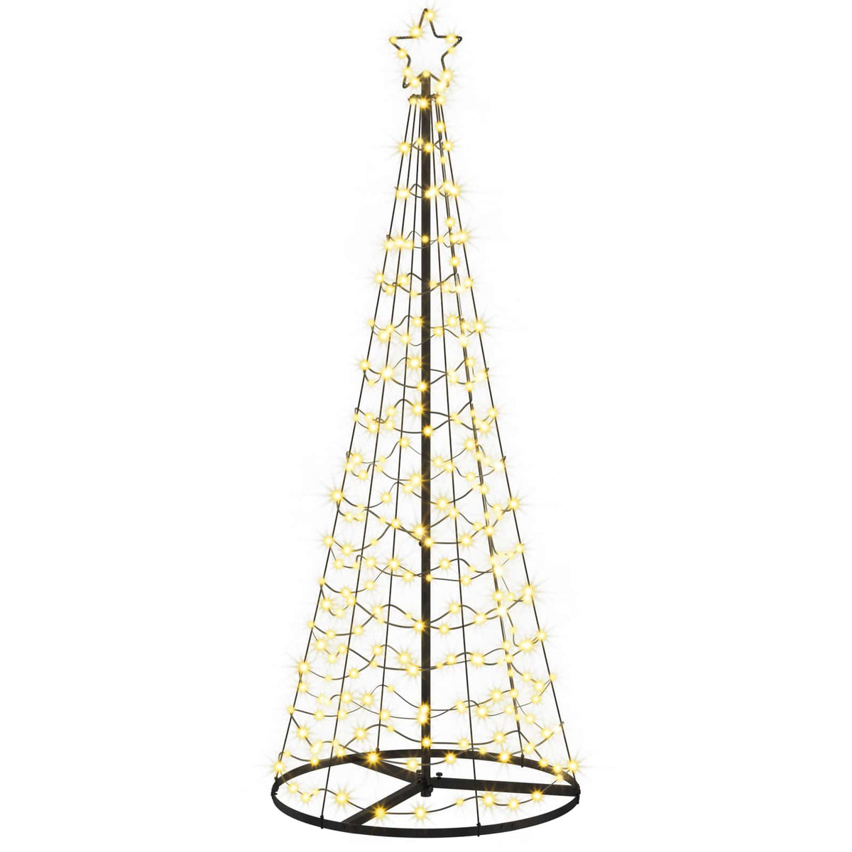 LED spiralno božićno drvce s postoljem EKENAS 180 cm