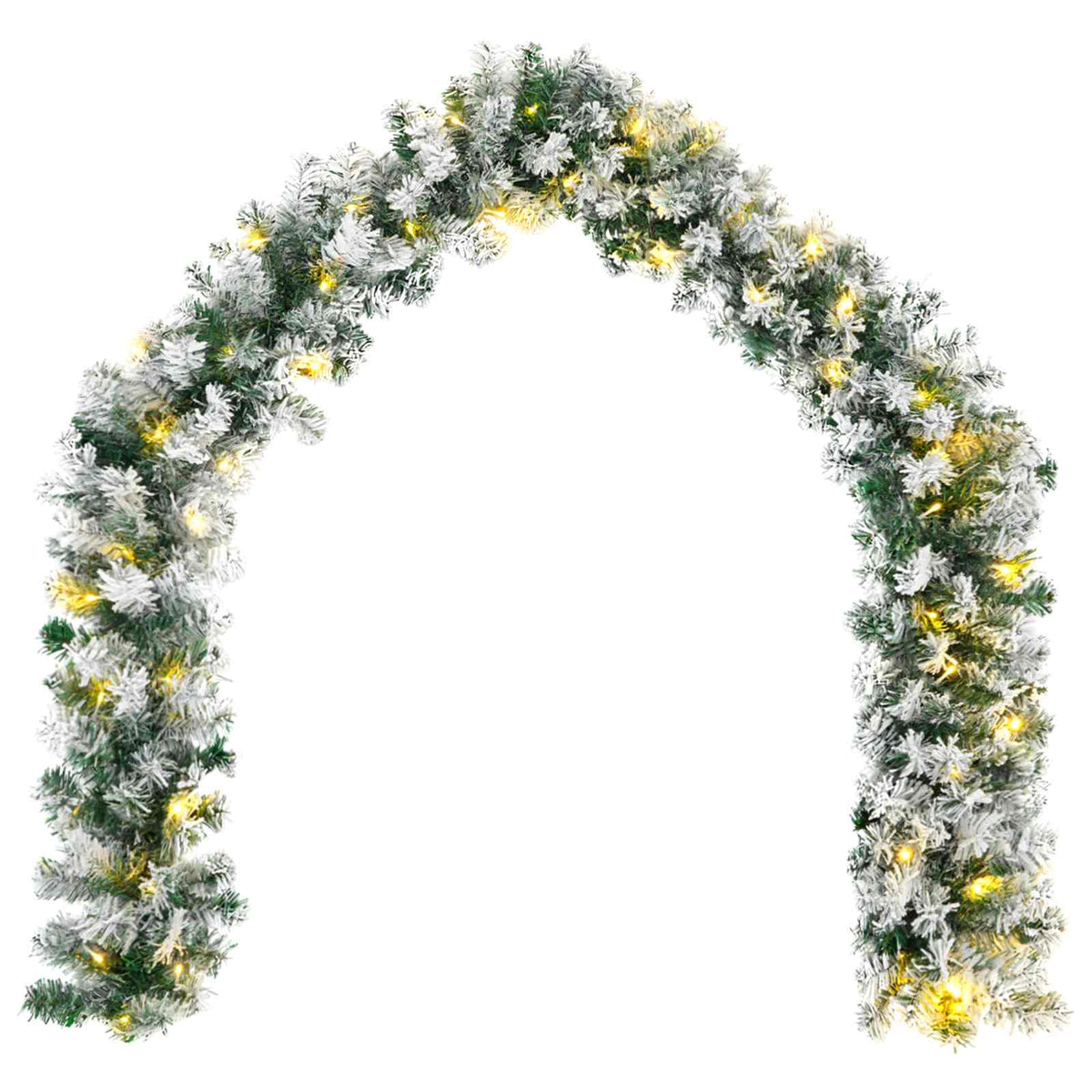 Set mini božićnih drvaca 120 cm 275 LED lampica Topla bijela