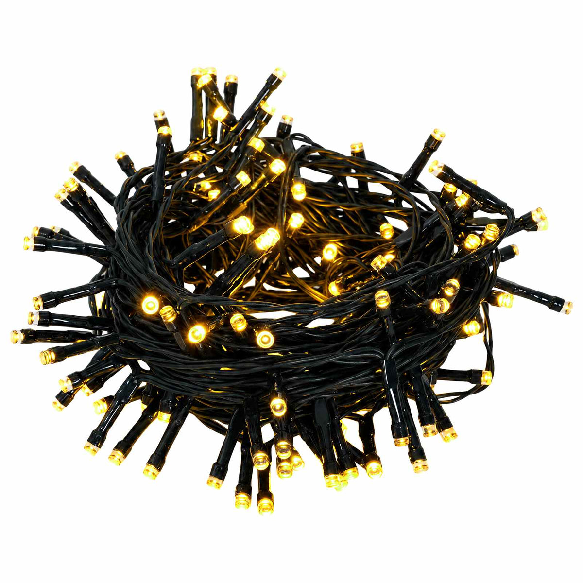 Božićni vijenci Zelena i bijela 270 cm PVC i PE 50 LED lampica