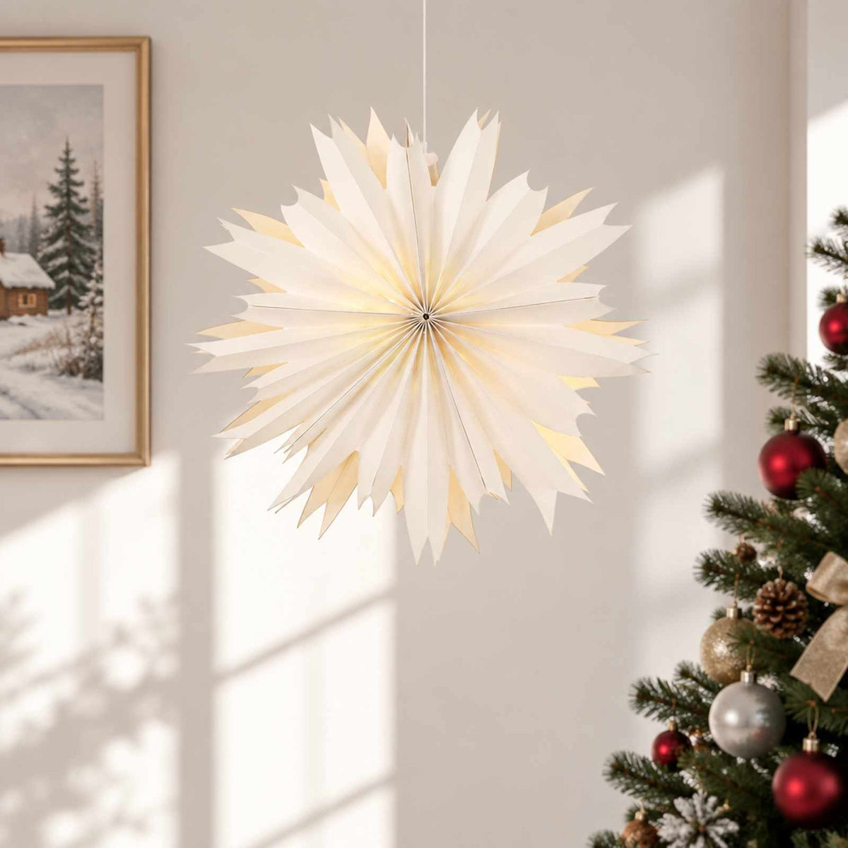 Božićna rasvjeta RAAHE 10 LED lampica Topla bijela