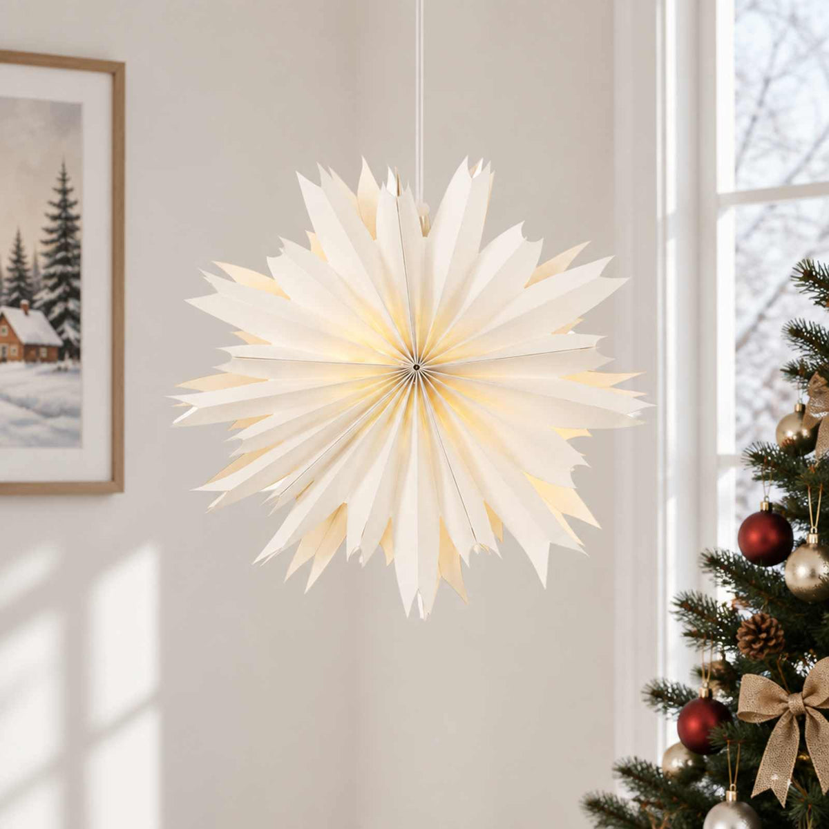 Božićna rasvjeta RAAHE 10 LED lampica Topla bijela