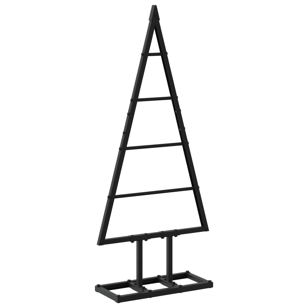 Metalna božićna jelka KUOPIO 60 cm Metal Crna