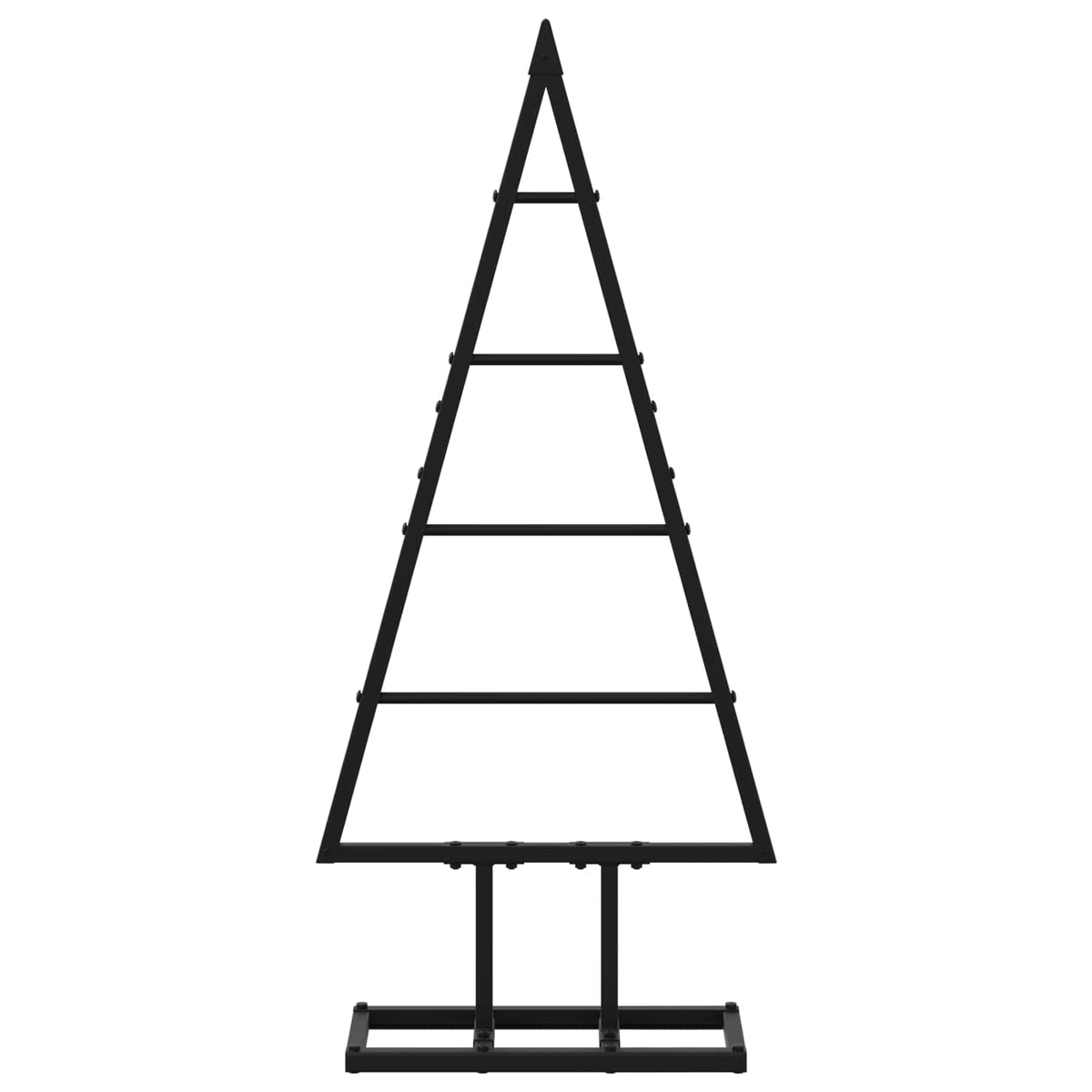 Metalna božićna jelka KUOPIO 60 cm Metal Crna