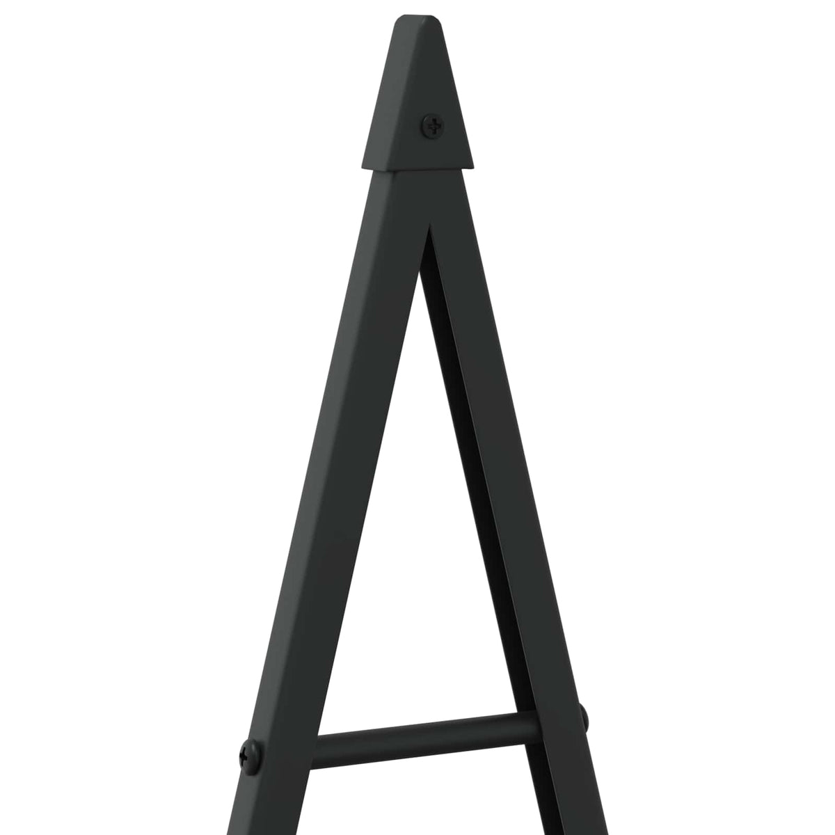 Metalna božićna jelka KUOPIO 125 cm Metal Crna