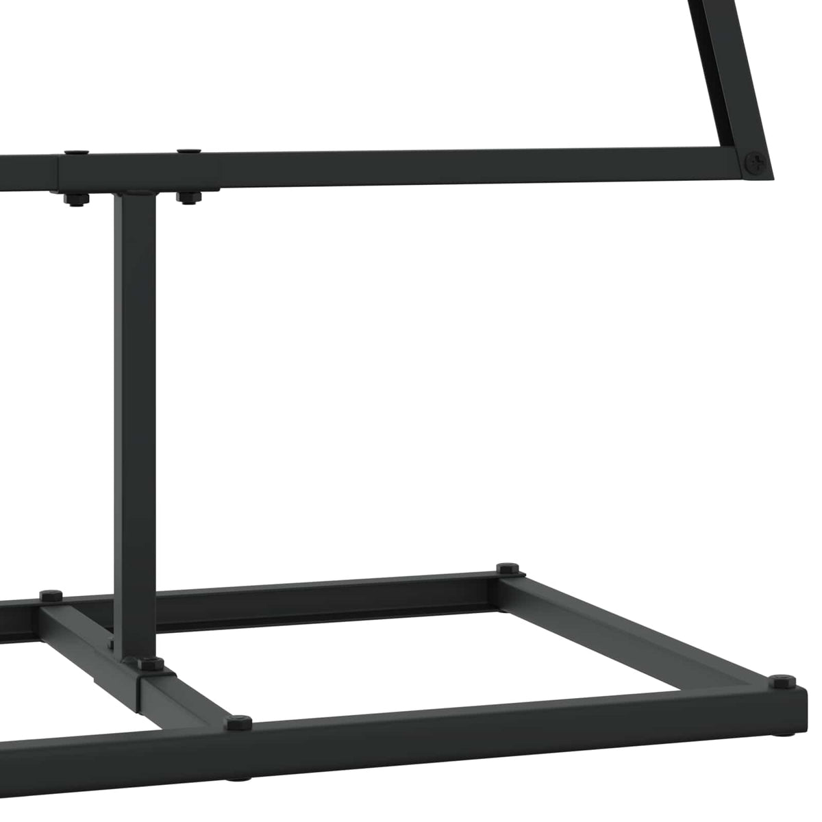 Metalna božićna jelka KUOPIO 125 cm Metal Crna