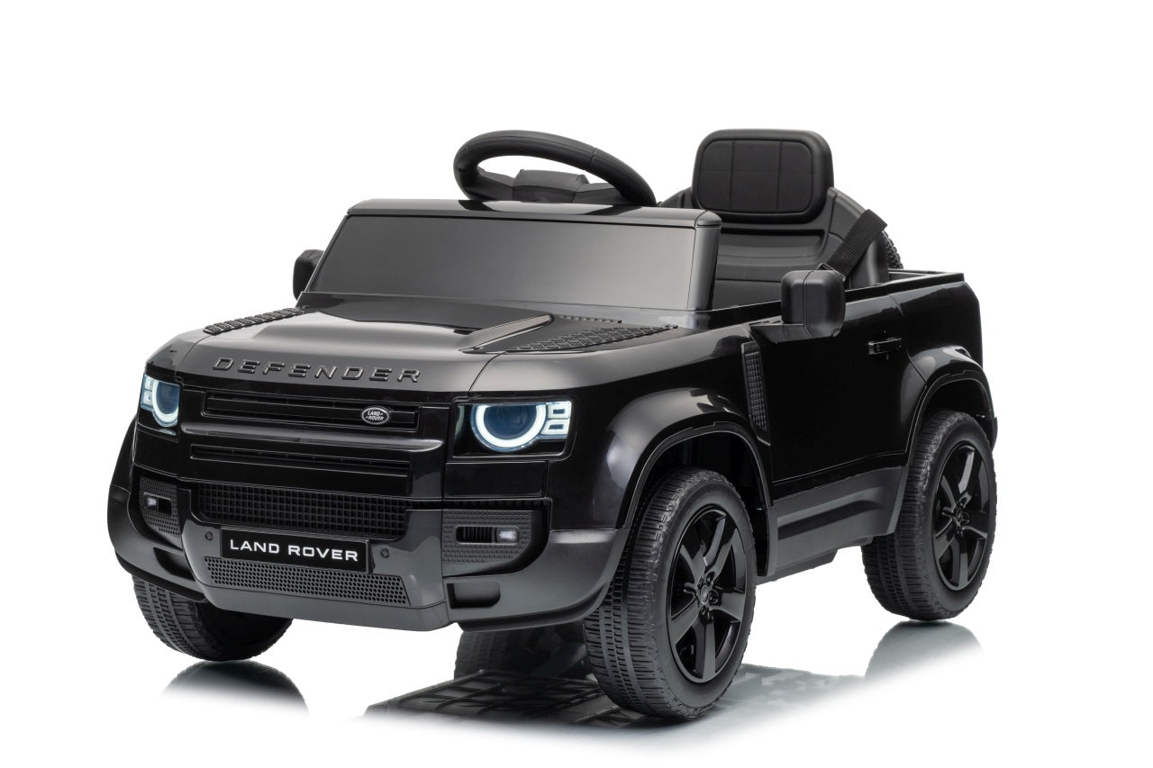 Licencirani auto na akumulator Land Rover Defender 4x4 - crni