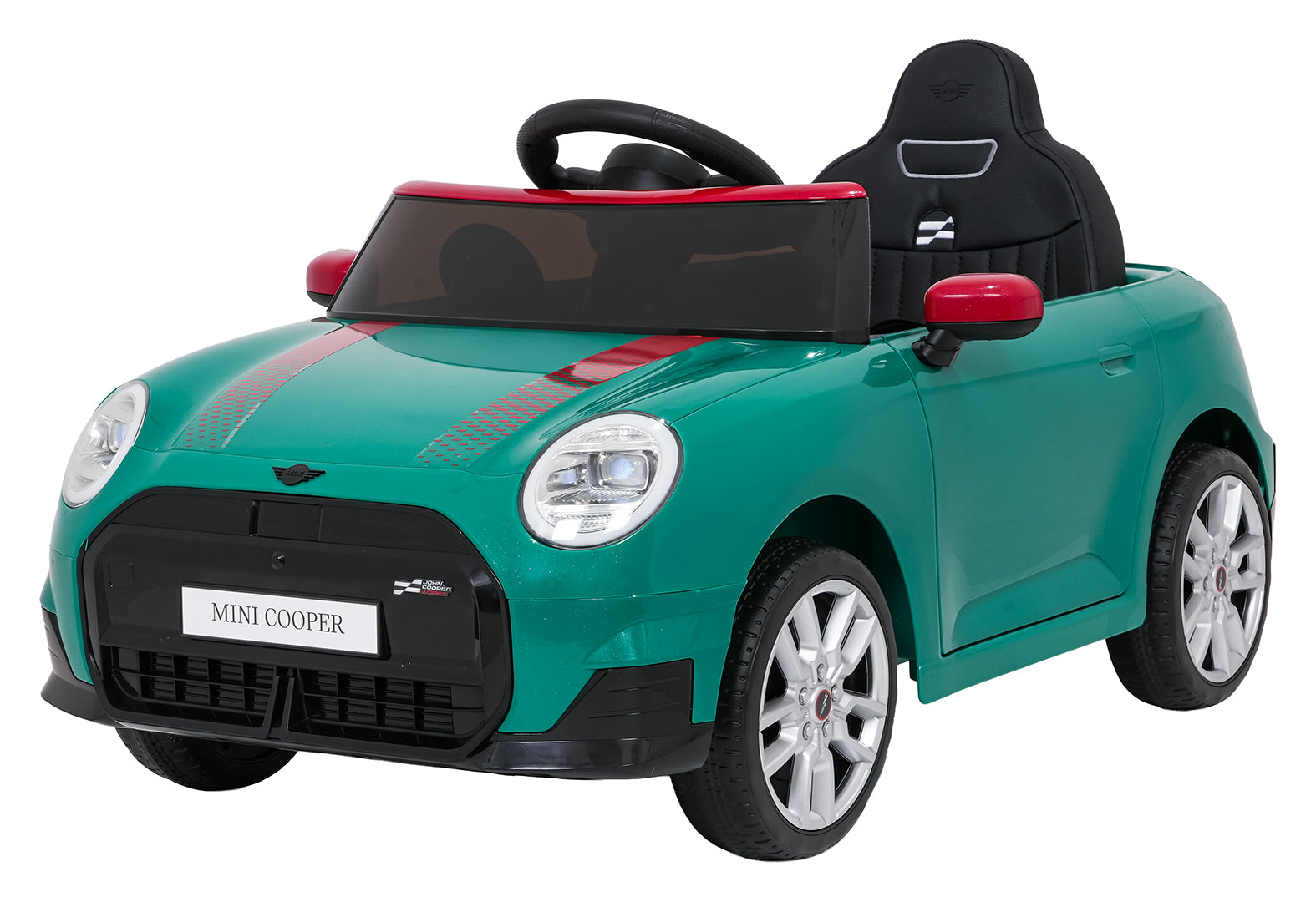 Licencirani auto na akumulator Mini Cooper - zeleni