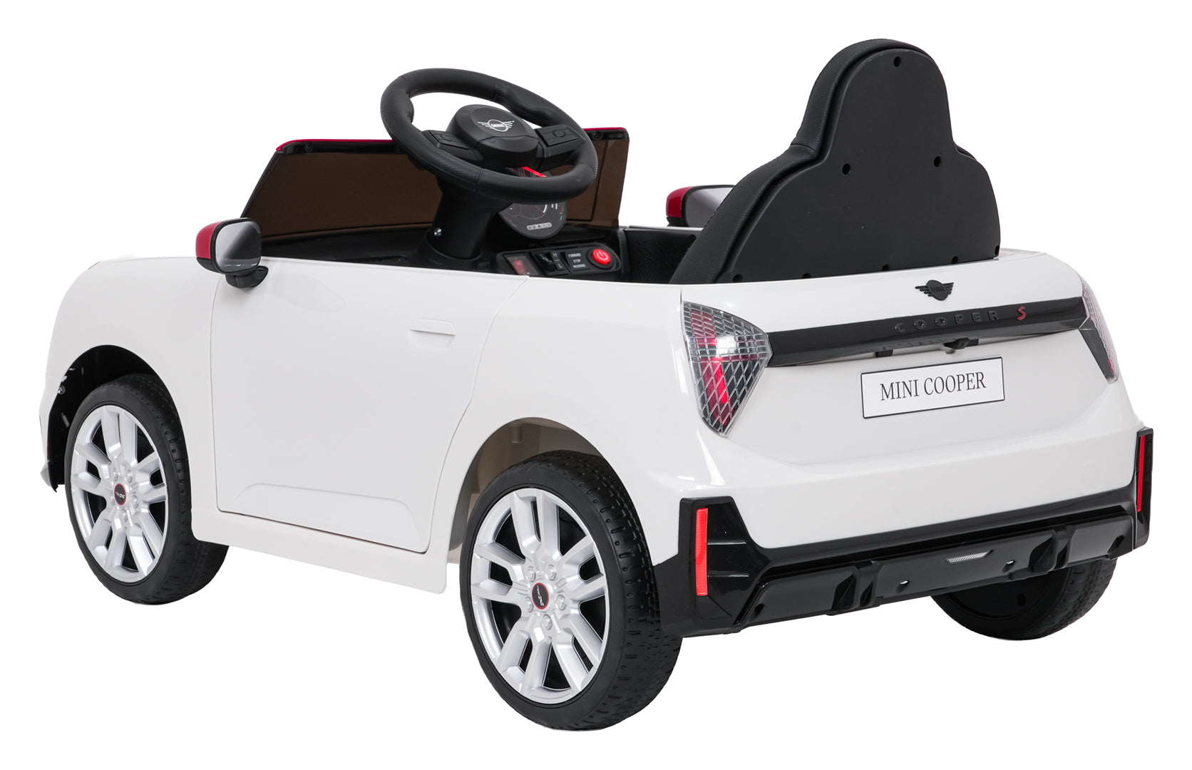 Licencirani auto na akumulator Mini Cooper - bijeli