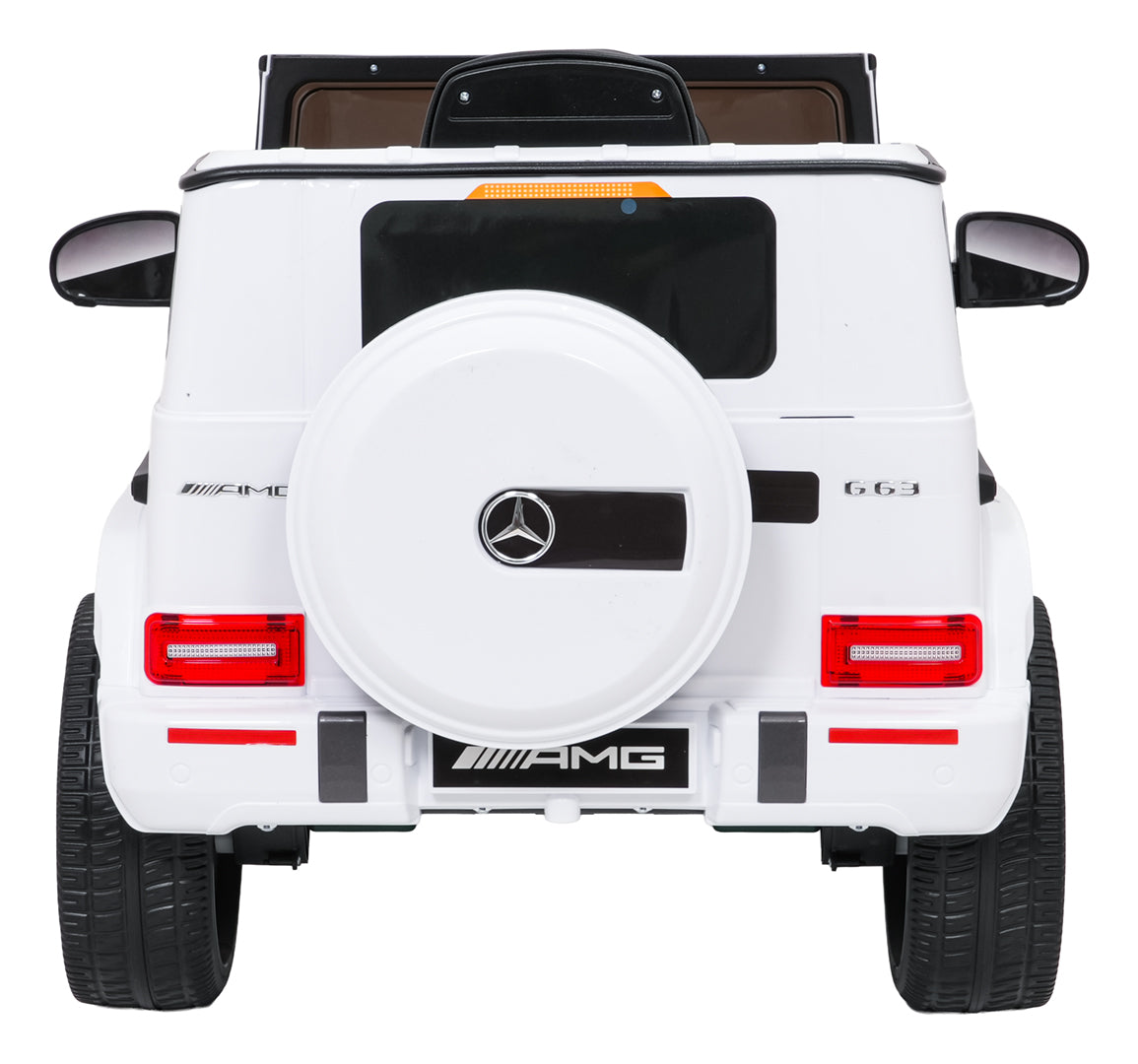 Licencirani auto na akumulator Mercedes G63 AMG LIFT - bijeli