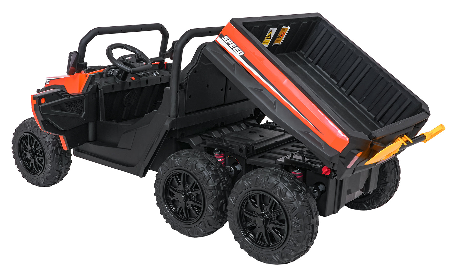 Auto na akumulator Farmer Truck X-POWER 4x4 - DVOSJED - narančasti