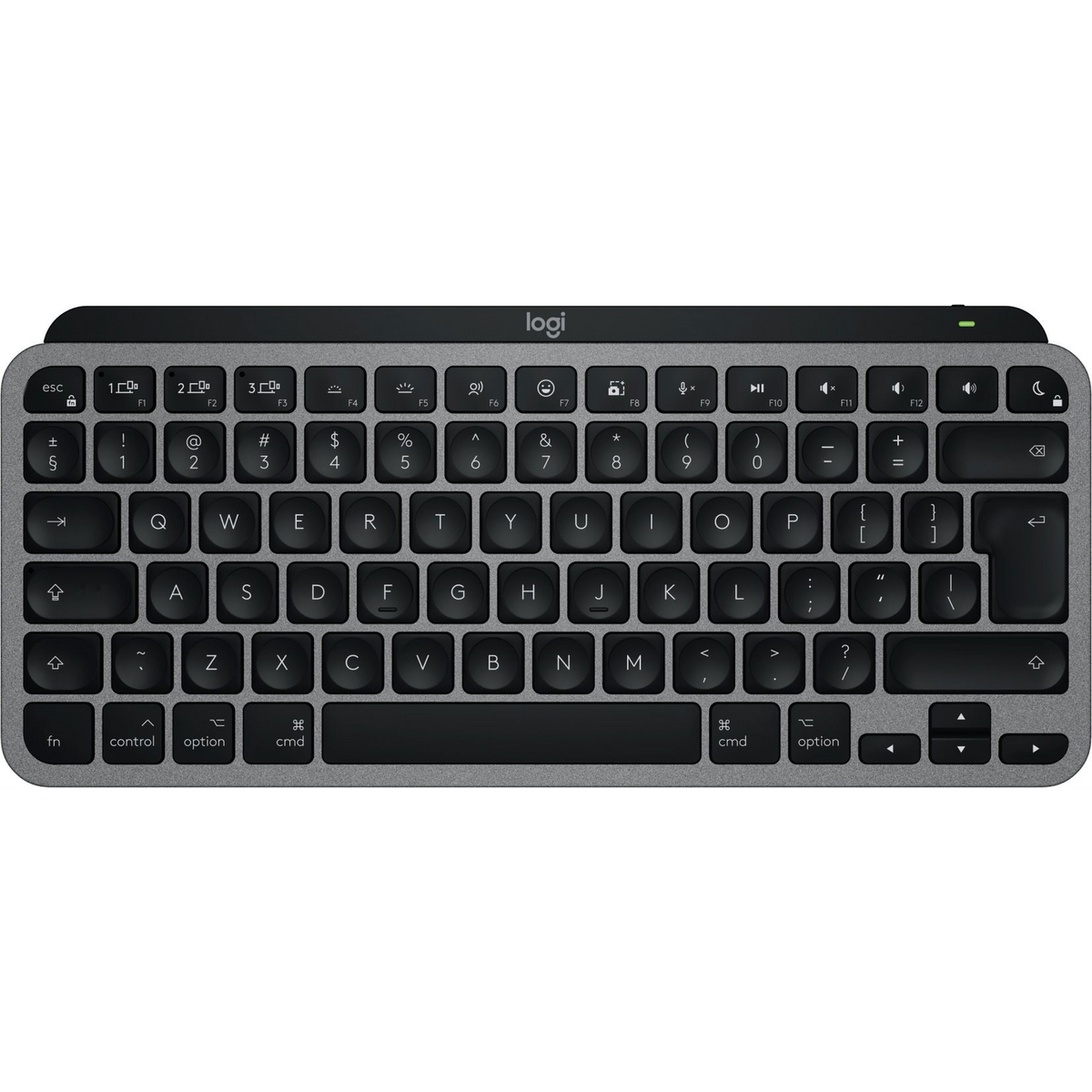 Logitech MX Keys Mini For Mac tipkovnica Kuća / Ured Bluetooth QWERTY US Međunarodna Crno, Sivo