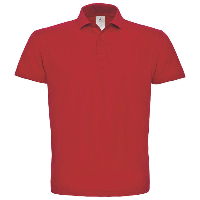 MAJICA KRATKI RUKAVI POLO B&C ID.001 180G CRVENA 2XL