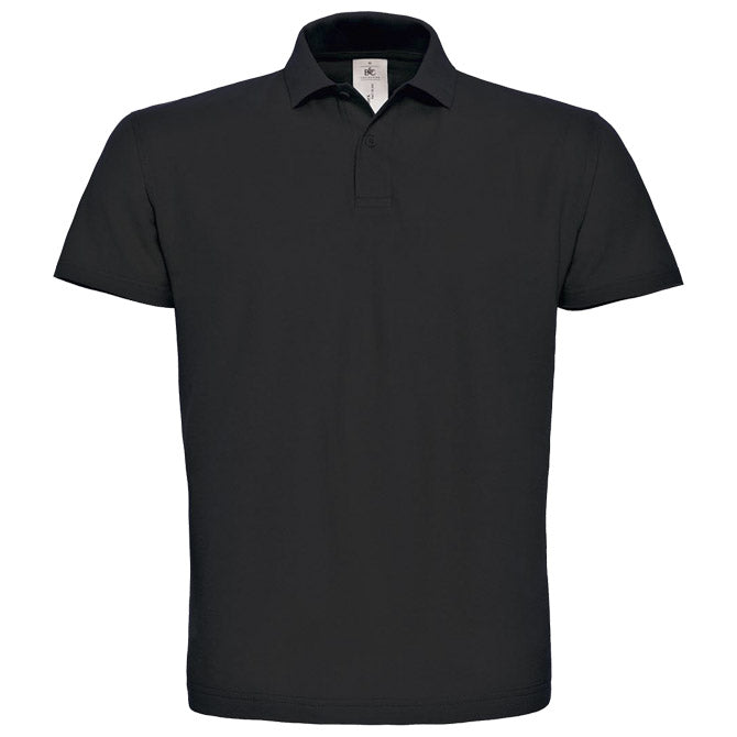 MAJICA KRATKI RUKAVI POLO B&C ID.001 180G CRNA L