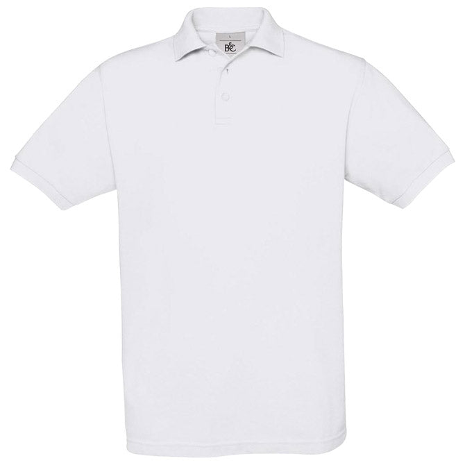 MAJICA KRATKI ROKAVI B&C SAFRAN POLO 180G BELA L