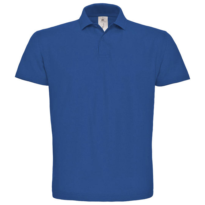 MAJICA KRATKI RUKAVI POLO B&C ID.001 180G ZAGREBAČKO PLAVA 3XL