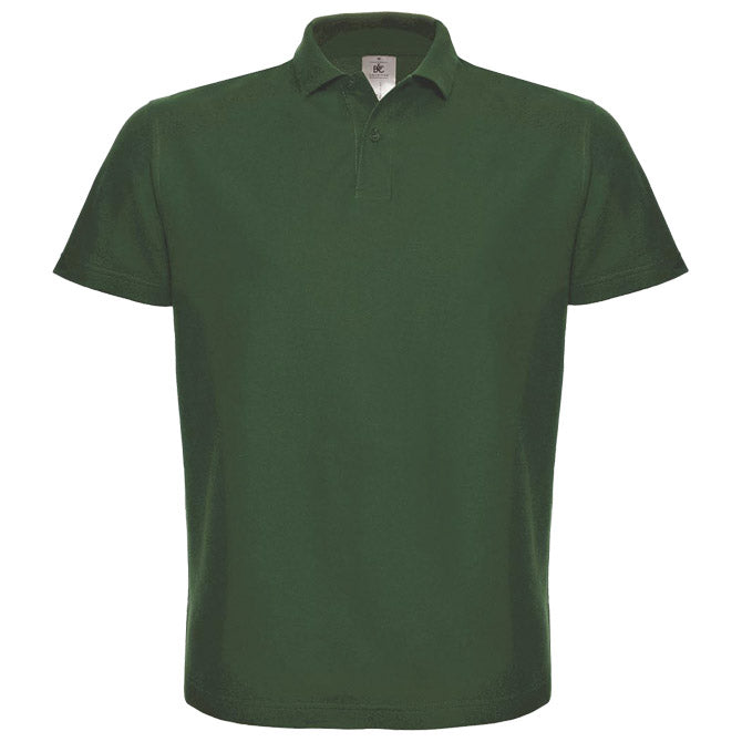 MAJICA KRATKI RUKAVI POLO B&C ID.001 180G TAMNO ZELENA M