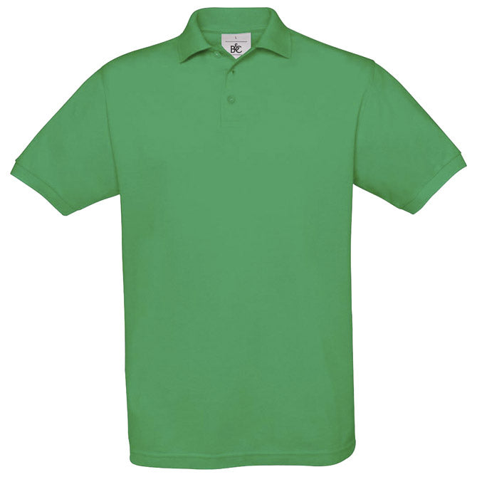 MAJICA KRATKI RUKAVI B&C SAFRAN POLO 180G TRAVA ZELENA M-EOL!!