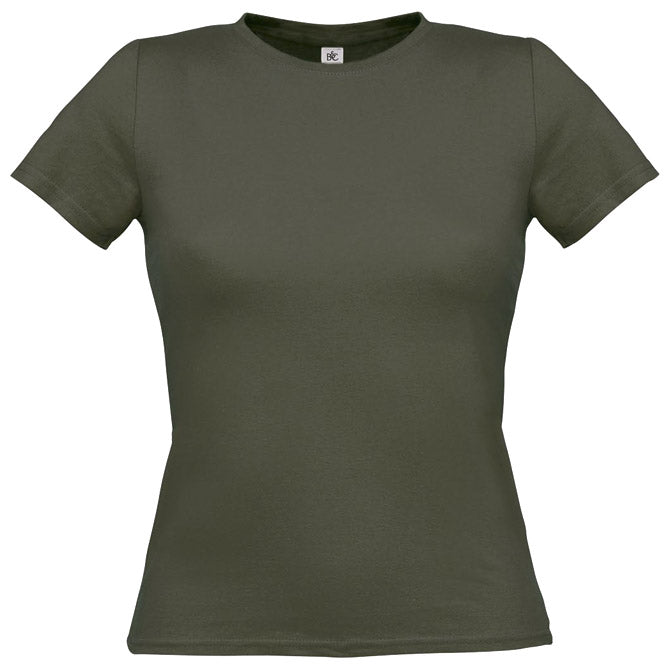MAJICA KRATKI RUKAVI B&C WOMEN-ONLY MASLINASTO ZELENA XS!!