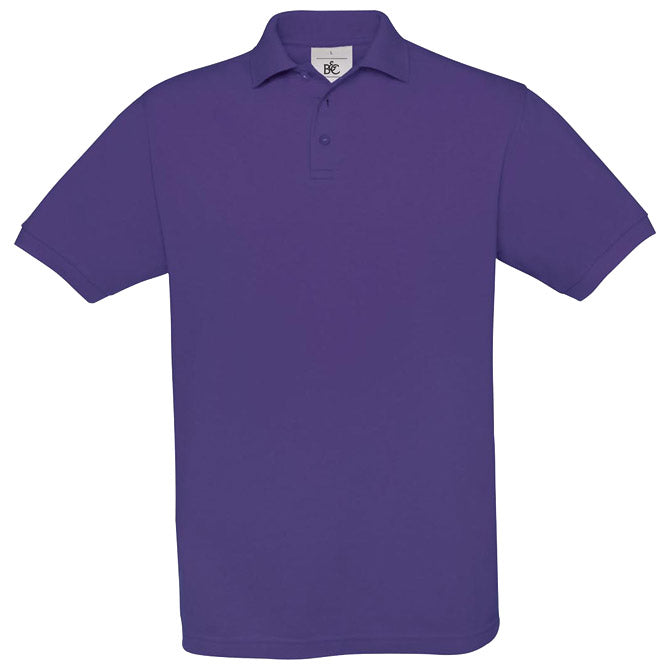 MAJICA KRATKI RUKAVI B&C SAFRAN POLO 180G LJUBIČASTA L-EOL!!