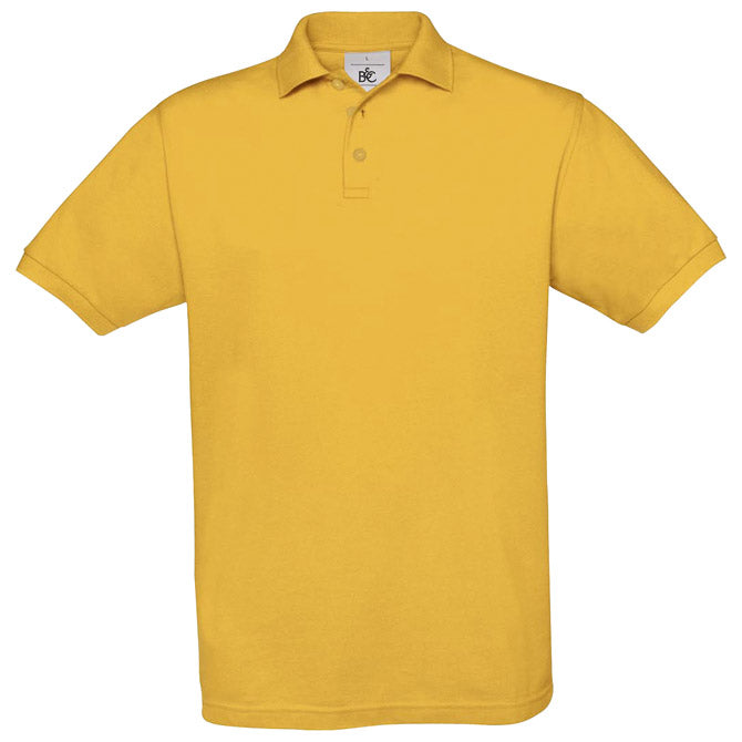 MAJICA KRATKI RUKAVI B&C SAFRAN POLO 180G ZLATNA ŽUTA 2XL-EOL!!