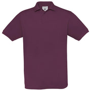 MAJICA KRATKI RUKAVI B&C SAFRAN POLO 180G BORDO L-EOL!!