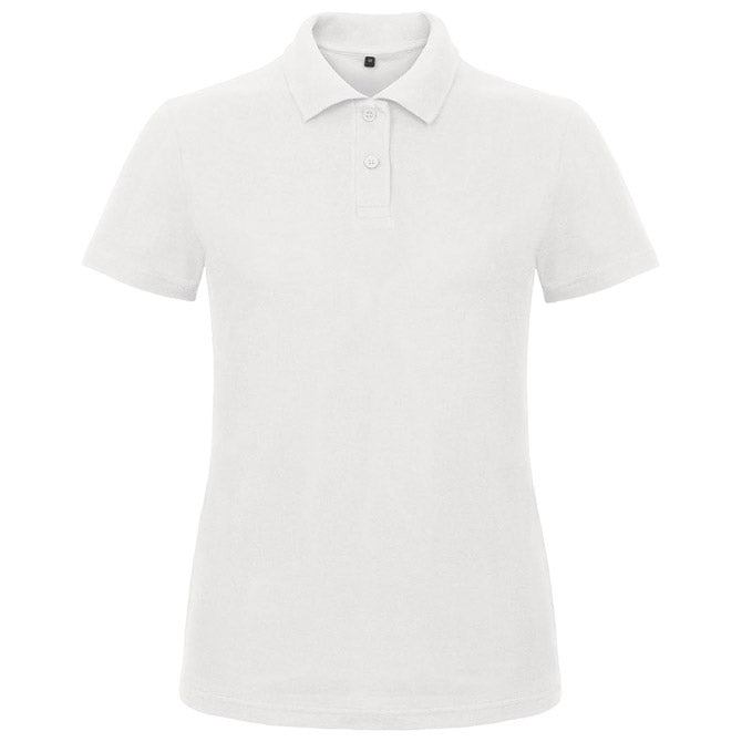 MAJICA KRATKI RUKAVI POLO B&C ID.001/WOMEN 180G BIJELA XS